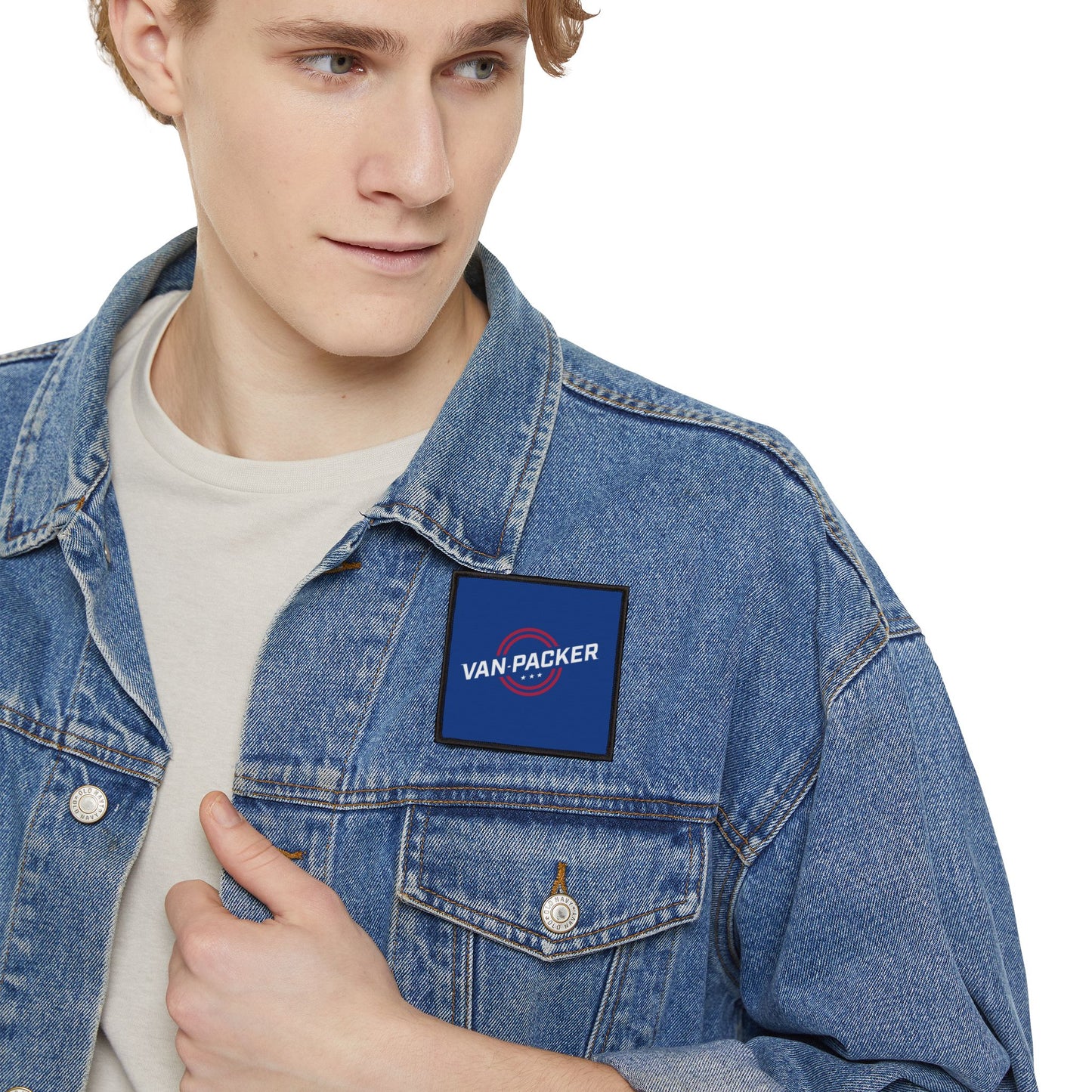 Iron-On Van-Packer Logo Patches