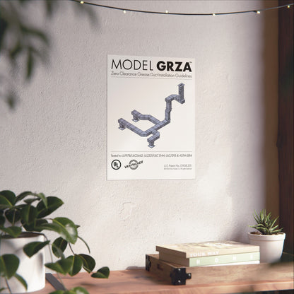 Van-Packer Model GRZA Vertical Poster