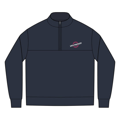 Embroidered Van-Packer Men's Quarter-Zip Mercer + Mettle