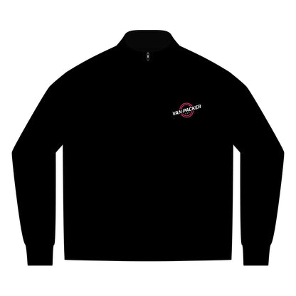 Embroidered Van-Packer Men's Quarter-Zip Mercer + Mettle