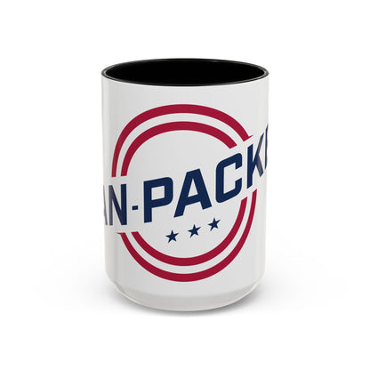 Modern Accent Van-Packer Coffee Mug — Bold Minimalist Circle Design (11/15 oz)