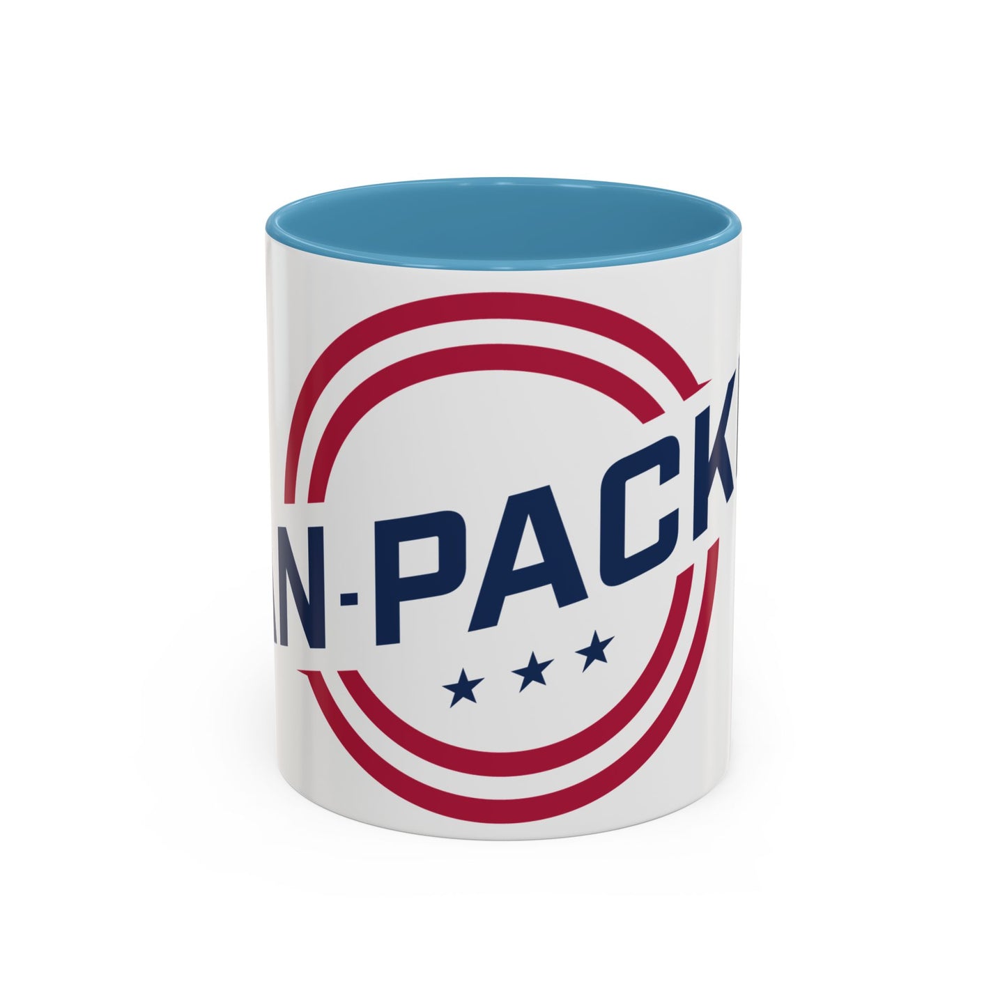 Modern Accent Van-Packer Coffee Mug — Bold Minimalist Circle Design (11/15 oz)