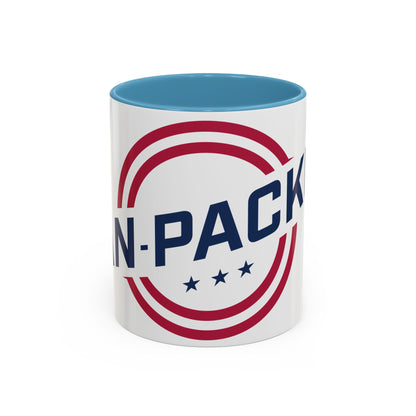 Modern Accent Van-Packer Coffee Mug — Bold Minimalist Circle Design (11/15 oz)