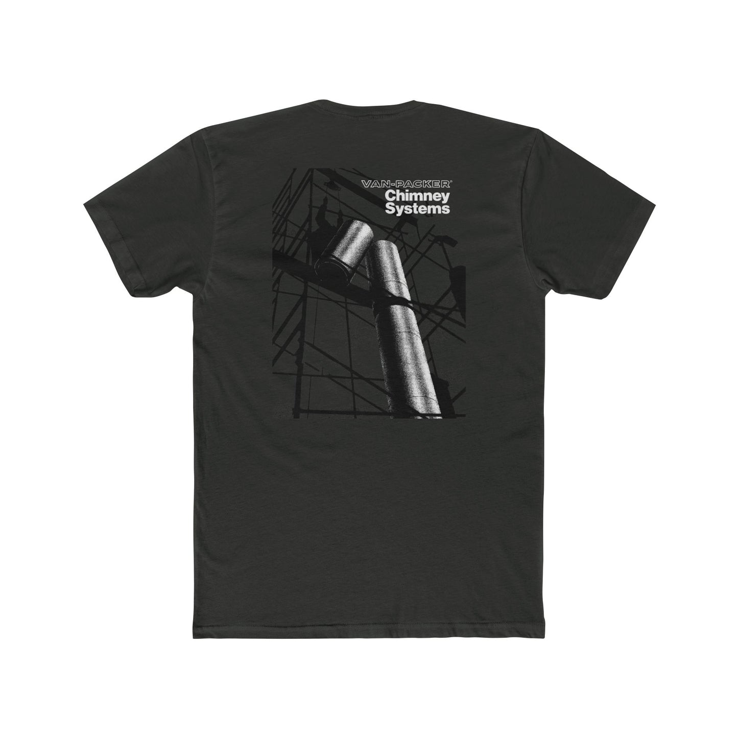 Vintage Industrial Back Print Unisex Van-Packer Tee
