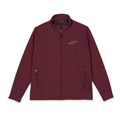 Embroidered Van-Packer Logo Soft Shell Jacket