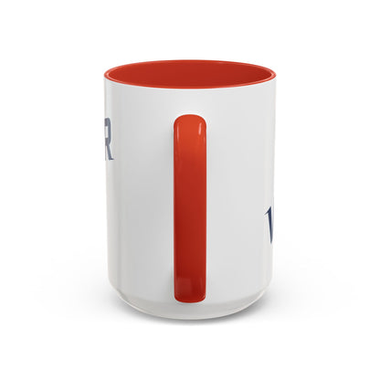 Modern Accent Van-Packer Coffee Mug — Bold Minimalist Circle Design (11/15 oz)