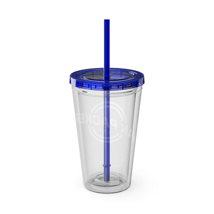 Van-Packer Sunsplash Tumbler with Straw, 16oz