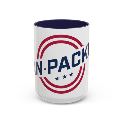Modern Accent Van-Packer Coffee Mug — Bold Minimalist Circle Design (11/15 oz)