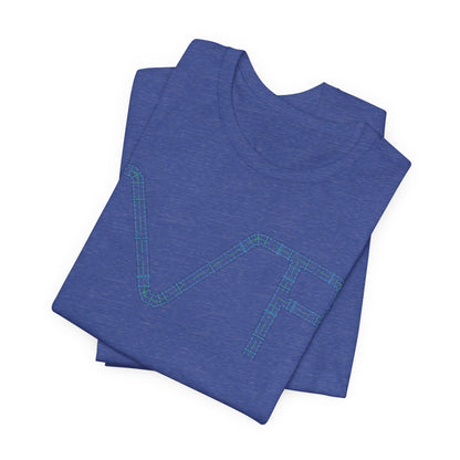 Unisex Jersey Short Sleeve Van-Packer Pipe Dreams Tee