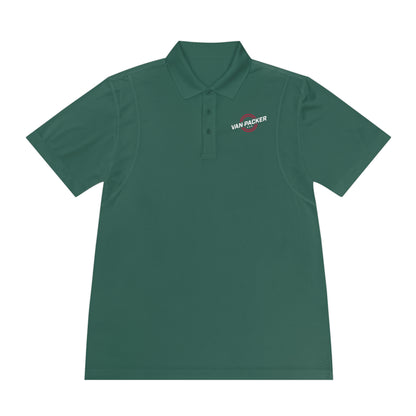 Van Packer Logo Sport Polo Men's Performance Work Shirt