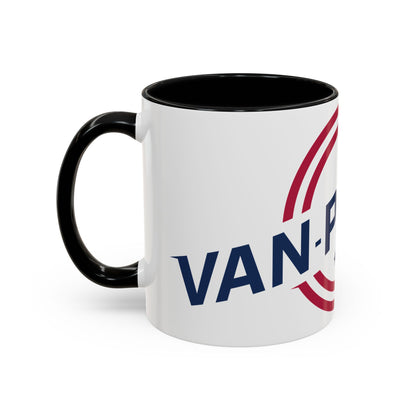 Modern Accent Van-Packer Coffee Mug — Bold Minimalist Circle Design (11/15 oz)