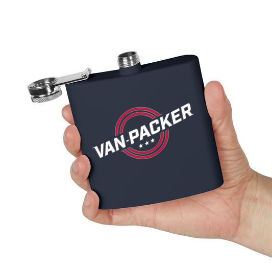 Van-Packer Stainless Steel Flask, 6oz