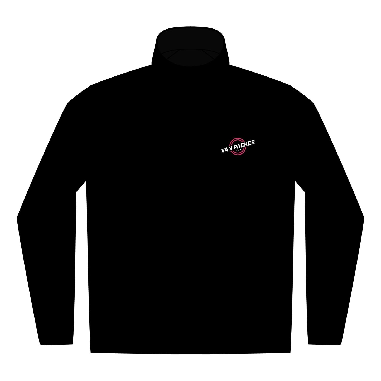 Embroidered Quarter-Zip Unisex Pullover