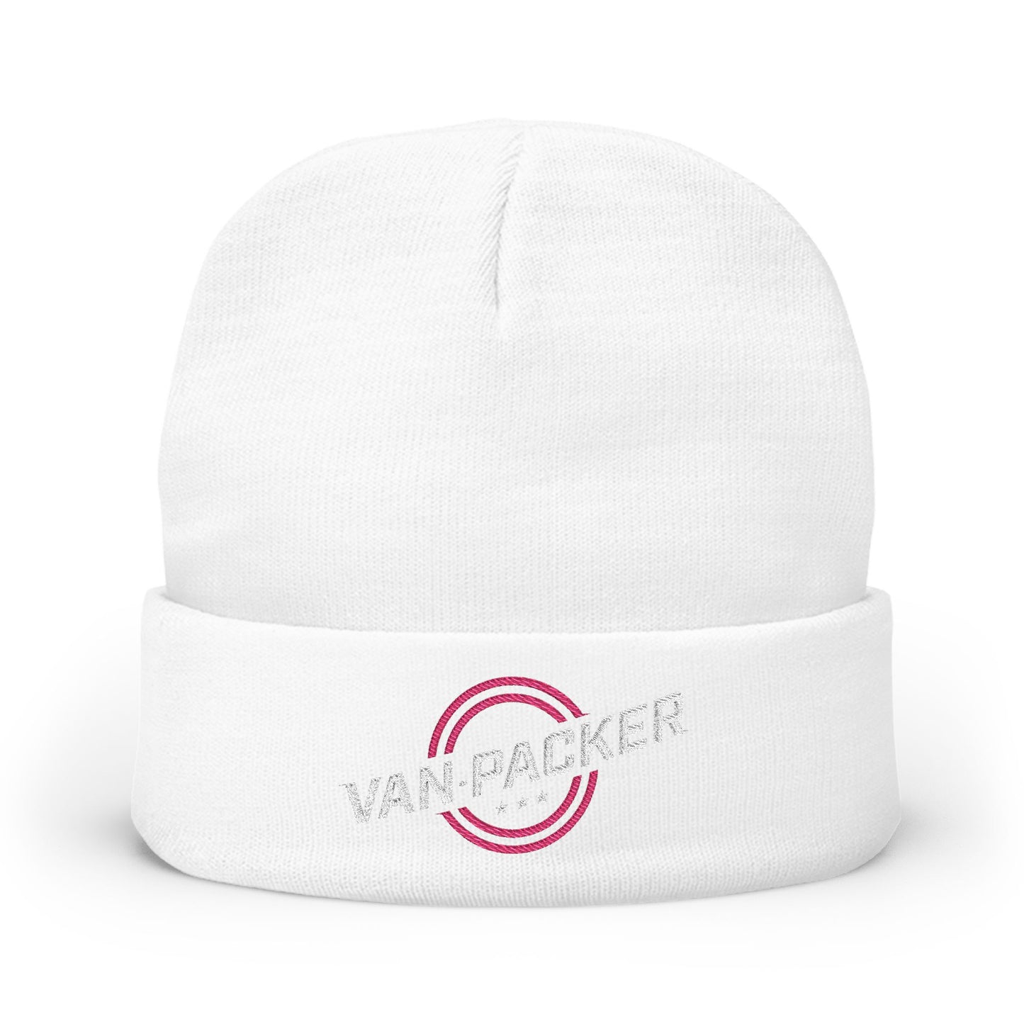 Knit Beanie Van-Packer Embroidered Logo