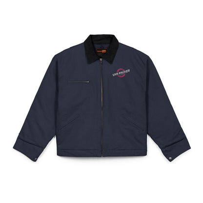 CornerStone® Unisex Duck Cloth Work Van-Packer Logo Jacket