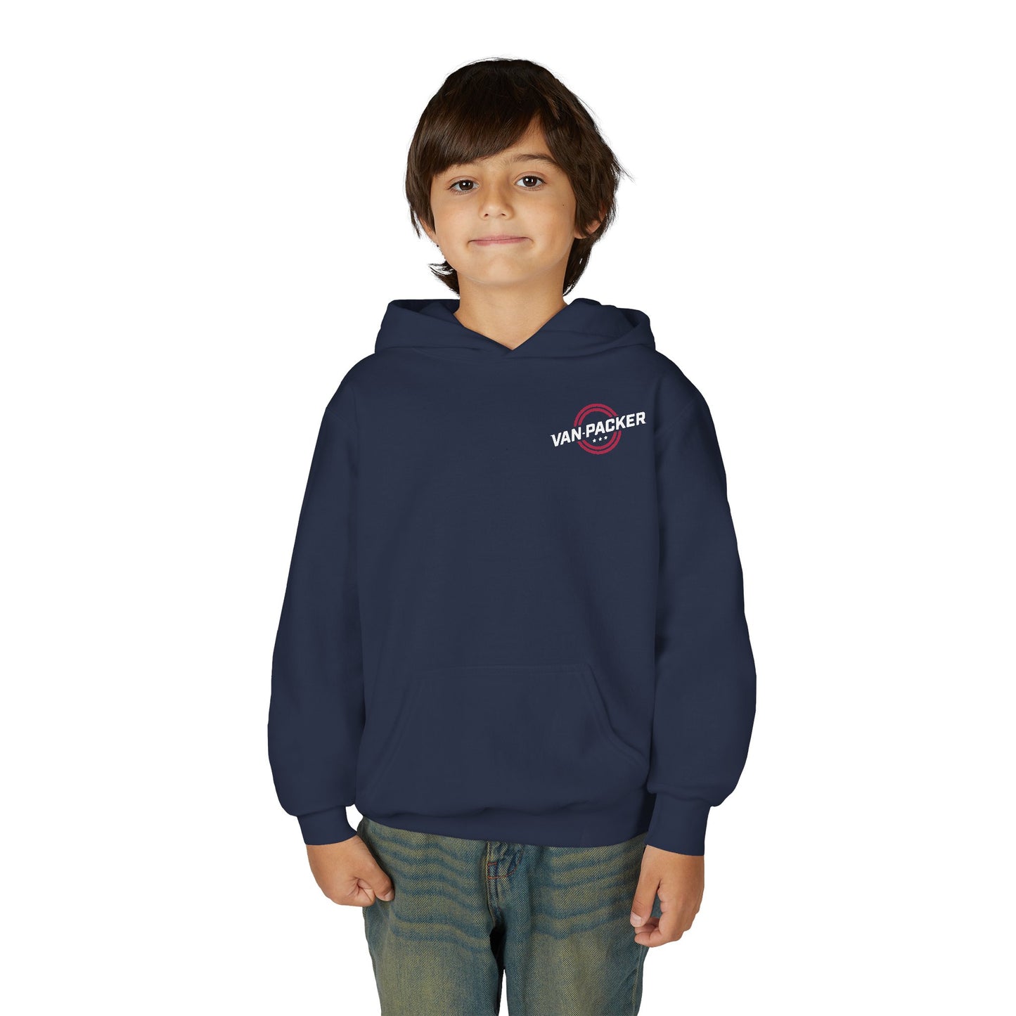 Youth Heavy Blend Hooded Van-Packer Sweatshirt