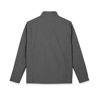 Port Authority® Men's Core Soft Shell Van-Packer White Logo Jacket