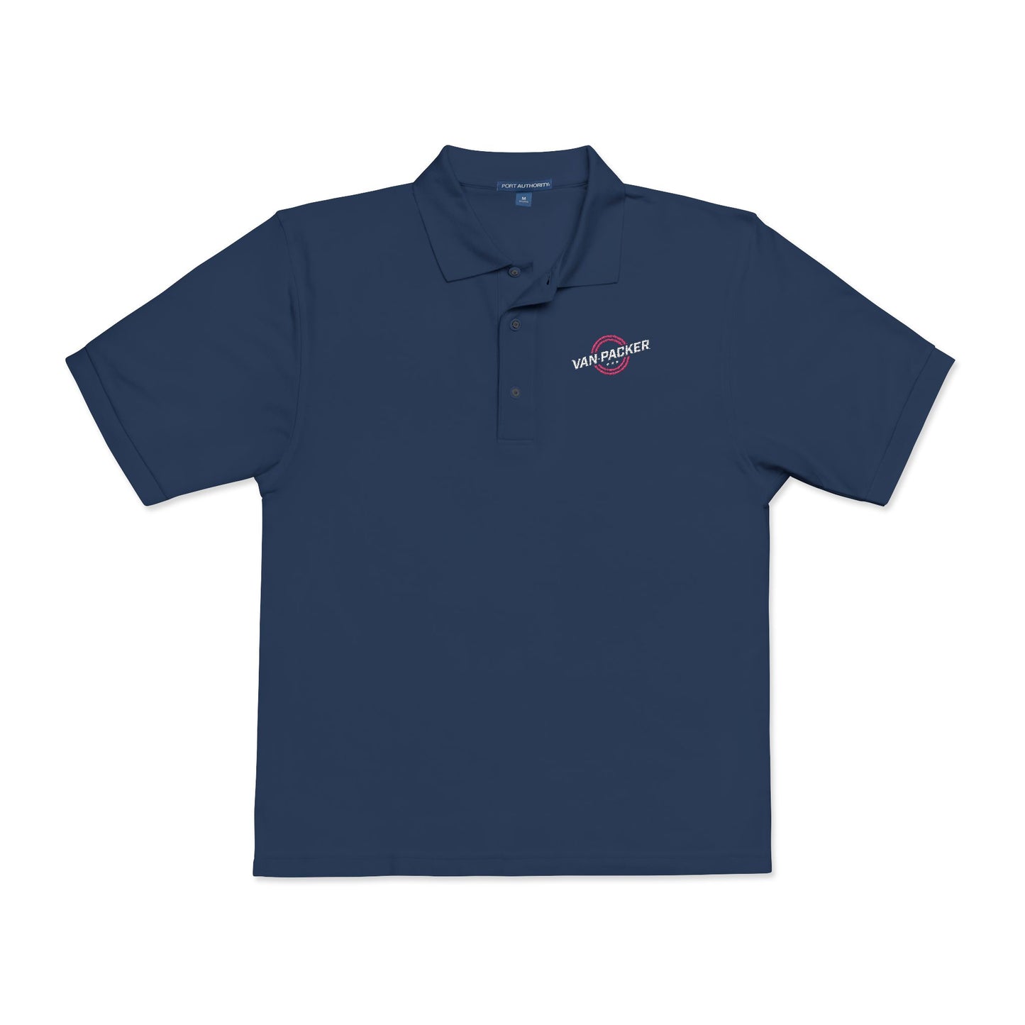 Embroidered "Van-Packer" Logo Polo Shirt