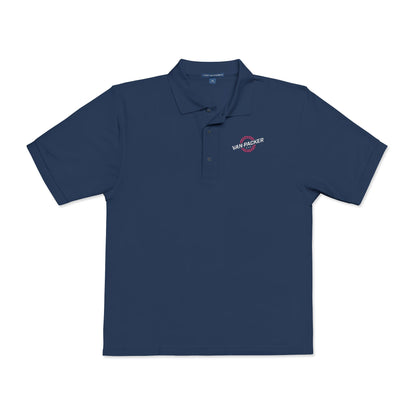 Embroidered "Van-Packer" Logo Polo Shirt