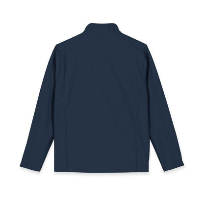 Port Authority® Men's Core Soft Shell Van-Packer White Logo Jacket