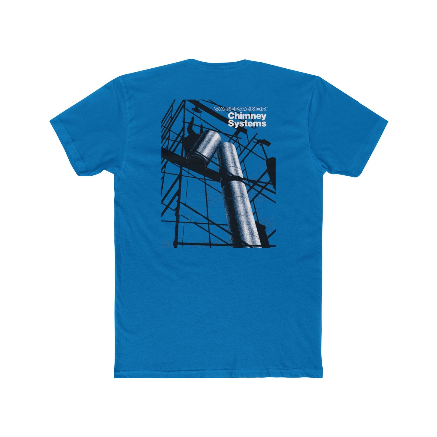 Vintage Industrial Back Print Unisex Van-Packer Tee