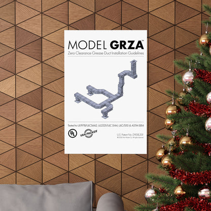 Van-Packer Model GRZA Vertical Poster