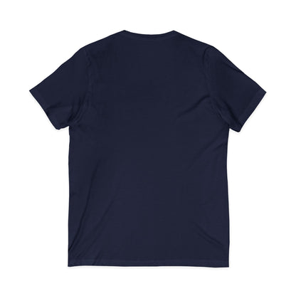 Unisex Jersey Short Sleeve Van-Packer V-Neck Tee