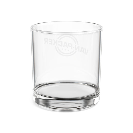 Engraved 10.5 oz Whiskey Glass  Van-Packer Rocks Glass