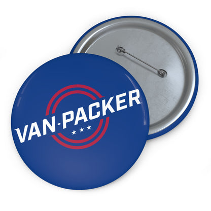 Van-Packer Logo Pin Buttons