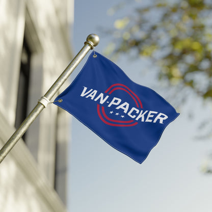 Double Sided Van-Packer Logo Flag