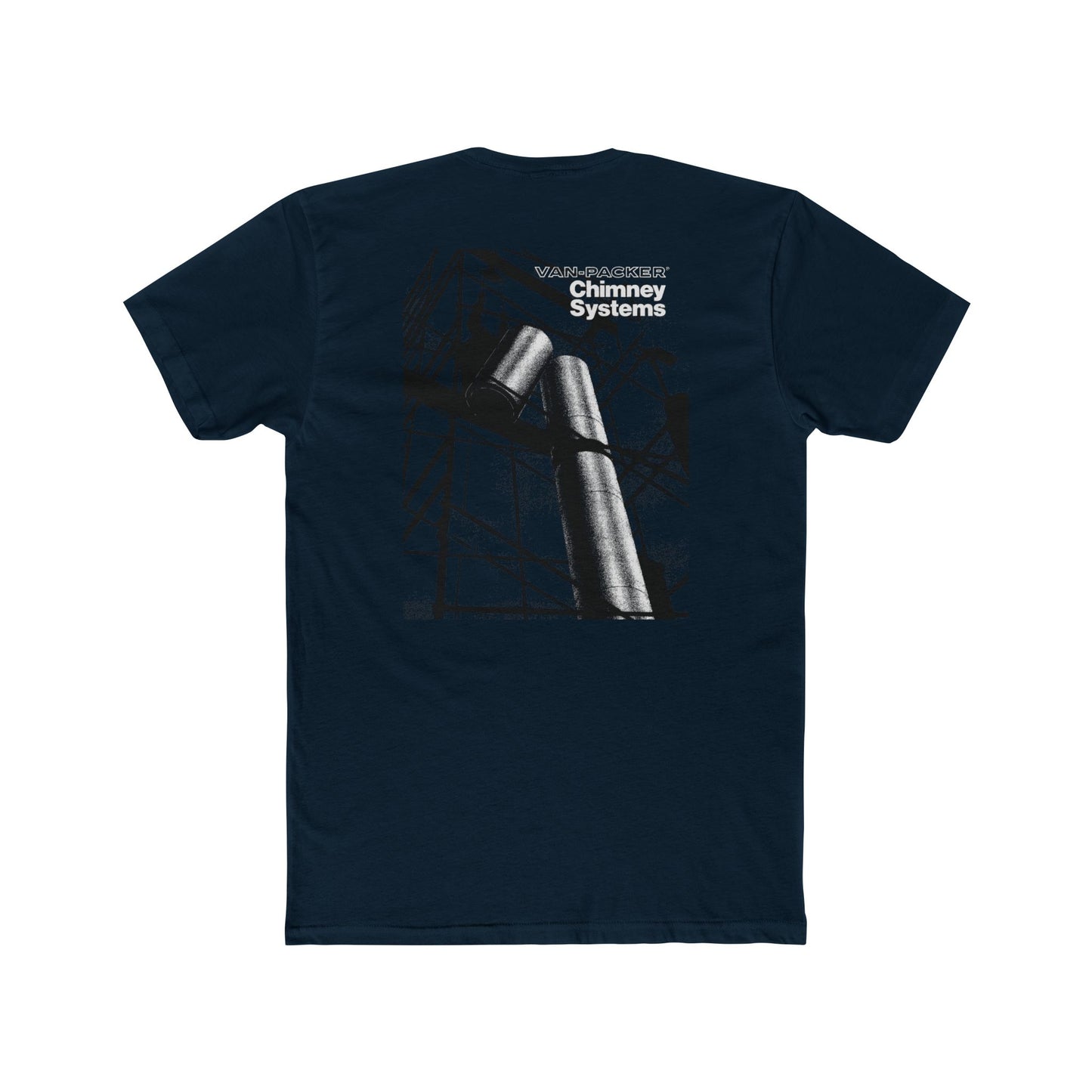 Vintage Industrial Back Print Unisex Van-Packer Tee