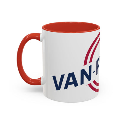 Modern Accent Van-Packer Coffee Mug — Bold Minimalist Circle Design (11/15 oz)