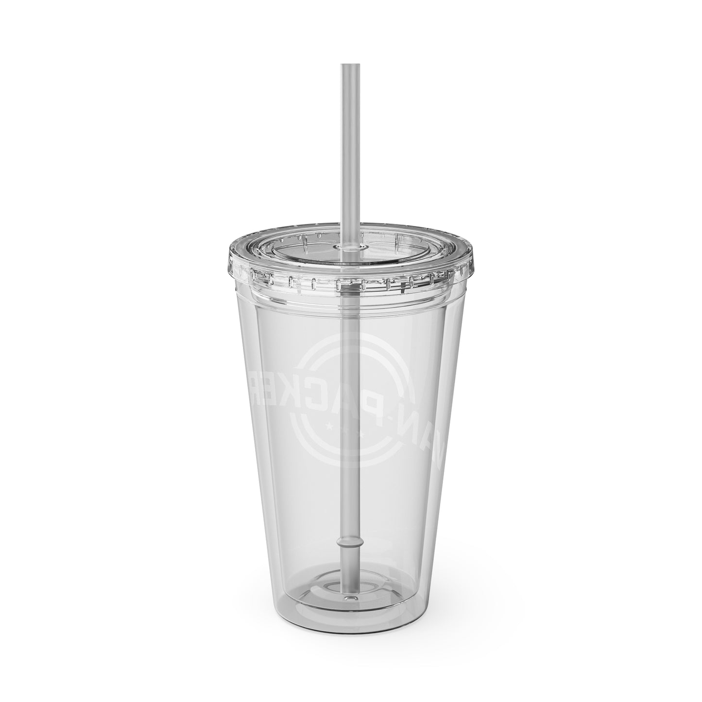 Van-Packer Sunsplash Tumbler with Straw, 16oz
