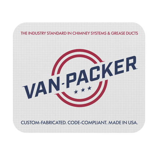 Van-Packer Logo Mouse Pad — Industrial Chimney & Grease Ducts Mat