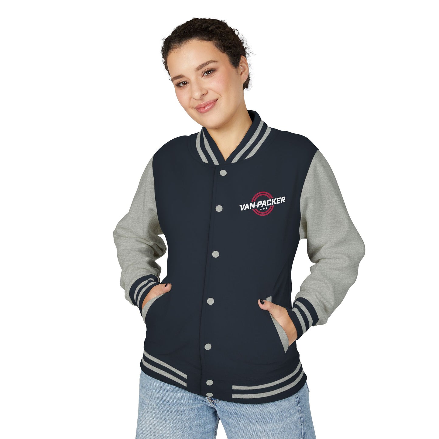 Unisex Heavyweight Van-Packer Letterman Jacket