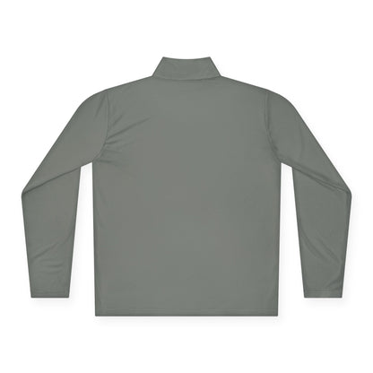 Lightweight Unisex Quarter-Zip Pullover Van-Packer Small Chest Logo