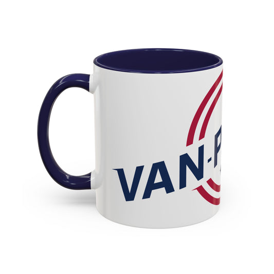 Modern Accent Van-Packer Coffee Mug — Bold Minimalist Circle Design (11/15 oz)