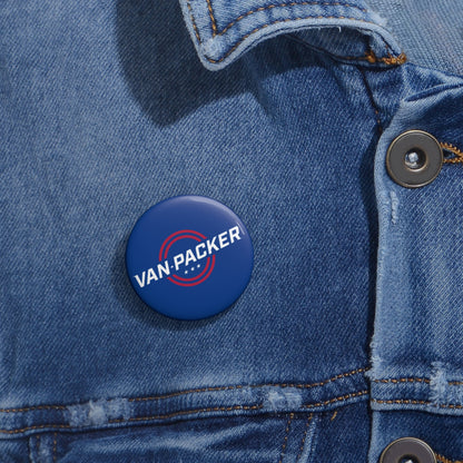 Van-Packer Logo Pin Buttons