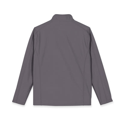Port Authority® Men's Core Soft Shell Van-Packer White Logo Jacket