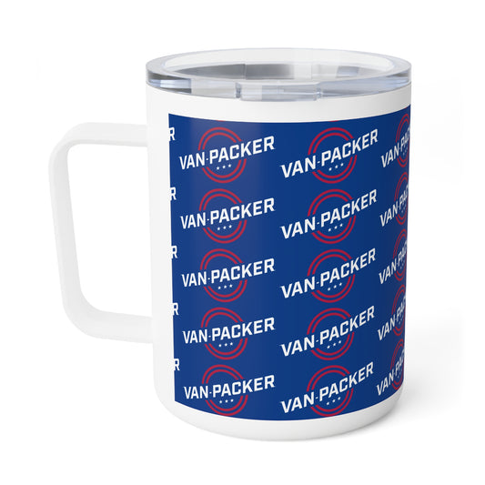 Insulated Van-Packer Logo Coffee Mug, 10oz
