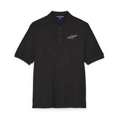 Embroidered "Van-Packer" Logo Polo Shirt