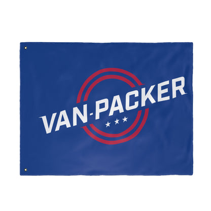 Double Sided Van-Packer Logo Flag