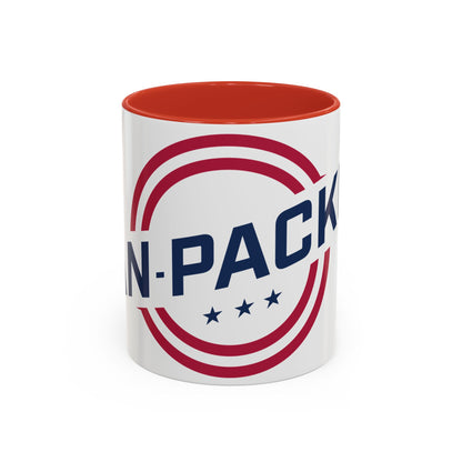 Modern Accent Van-Packer Coffee Mug — Bold Minimalist Circle Design (11/15 oz)