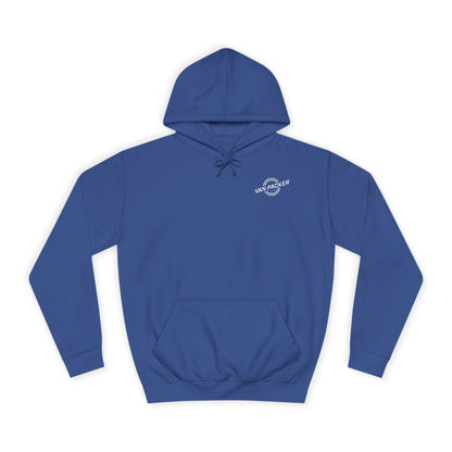 Unisex College Van-Packer White Logo Hoodie