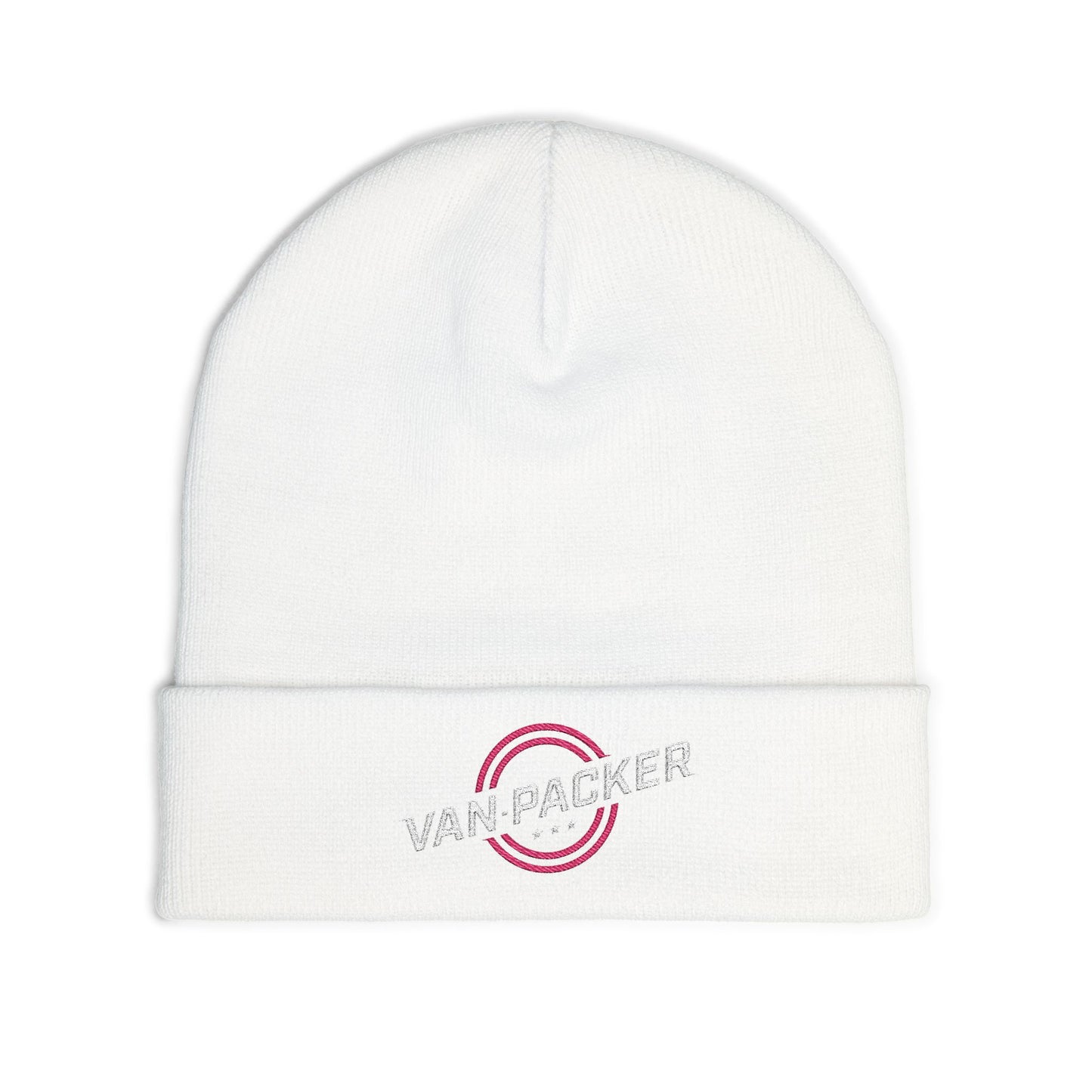 Knit Beanie Van-Packer Embroidered Logo