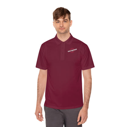 Van Packer Logo Sport Polo Men's Performance Work Shirt