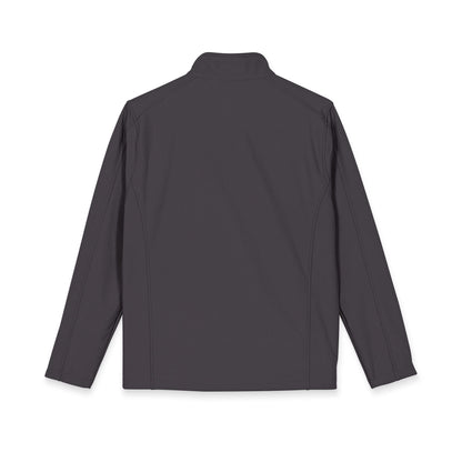 Port Authority® Men's Core Soft Shell Van-Packer White Logo Jacket