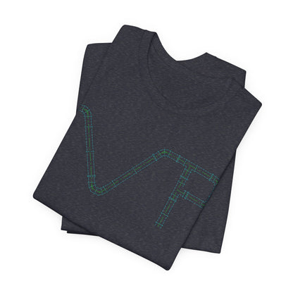 Unisex Jersey Short Sleeve Van-Packer Pipe Dreams Tee
