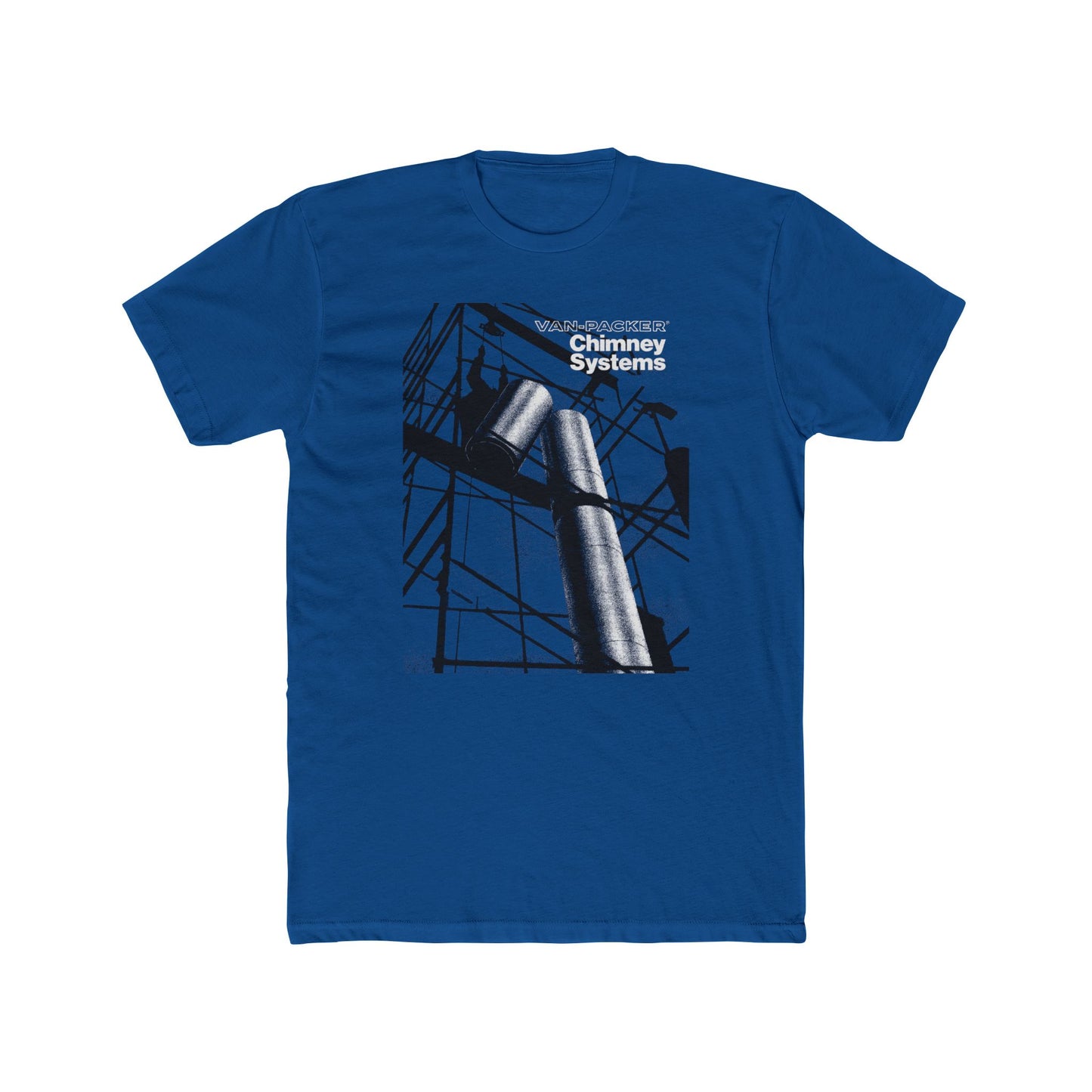 Vintage Van-Packer Chimney Systems Graphic Tee Supersoft Fashion-Fit Unisex Shirt