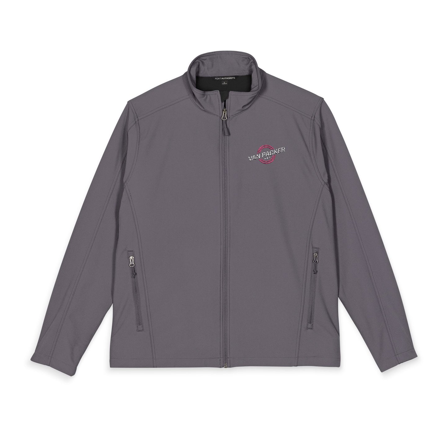 Port Authority® Men's Core Soft Shell Van-Packer Logo Jacket